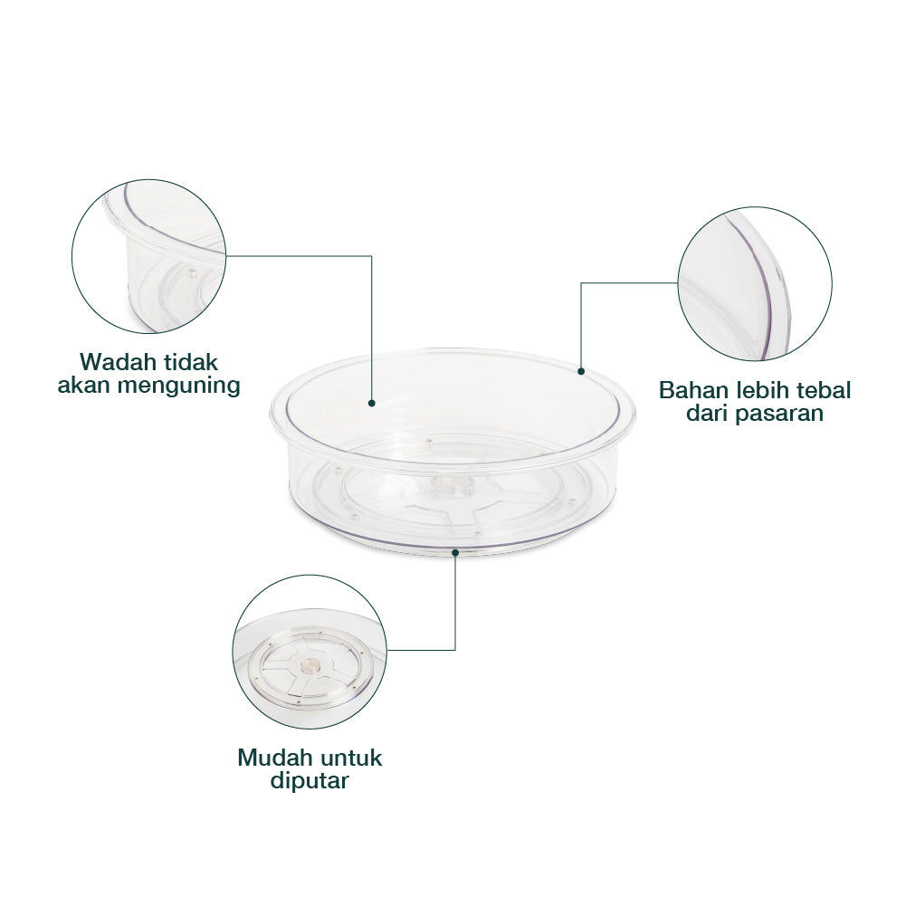 Jade Rotateable Tray