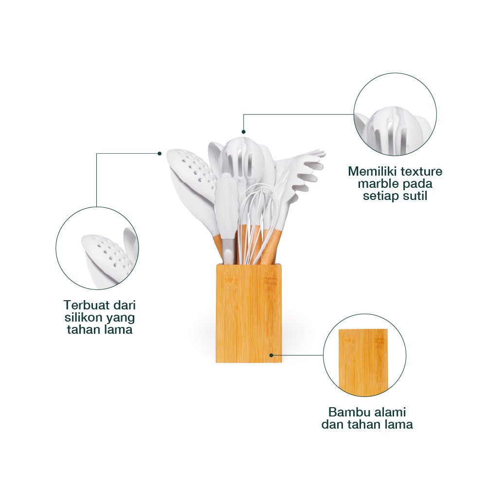 Nava Bamboo Kitchen Utensil