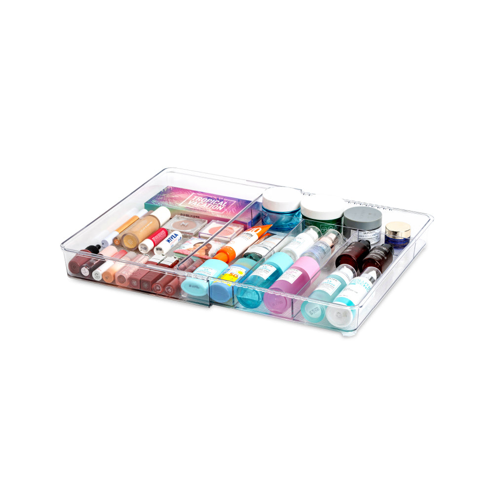 Ruby Expandable Clear Organizer