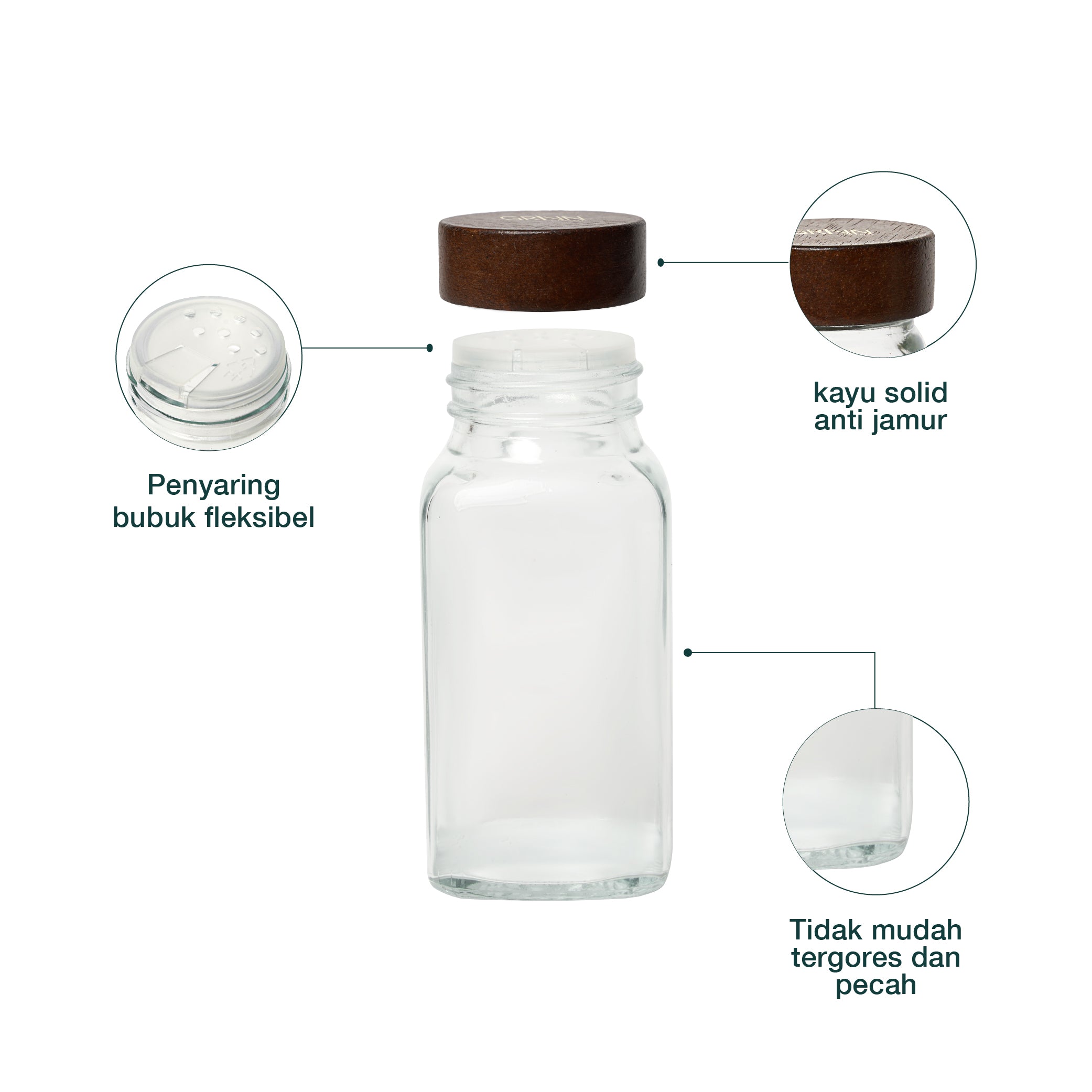 Nara Spice Jar