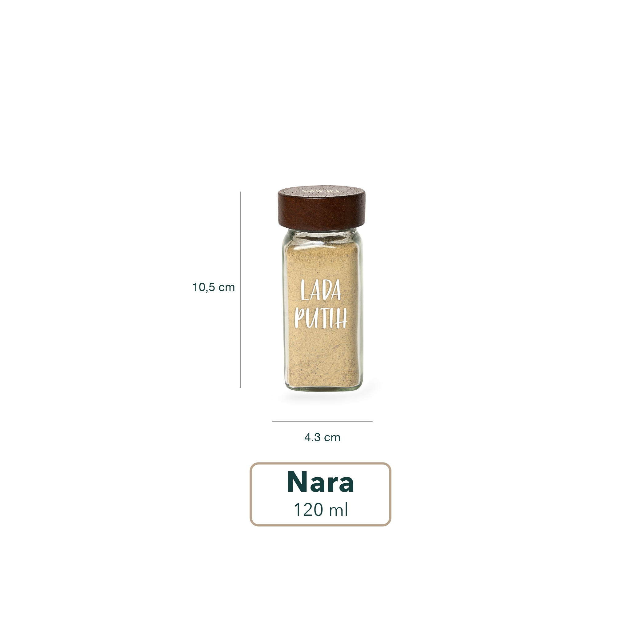 Nara Spice Jar