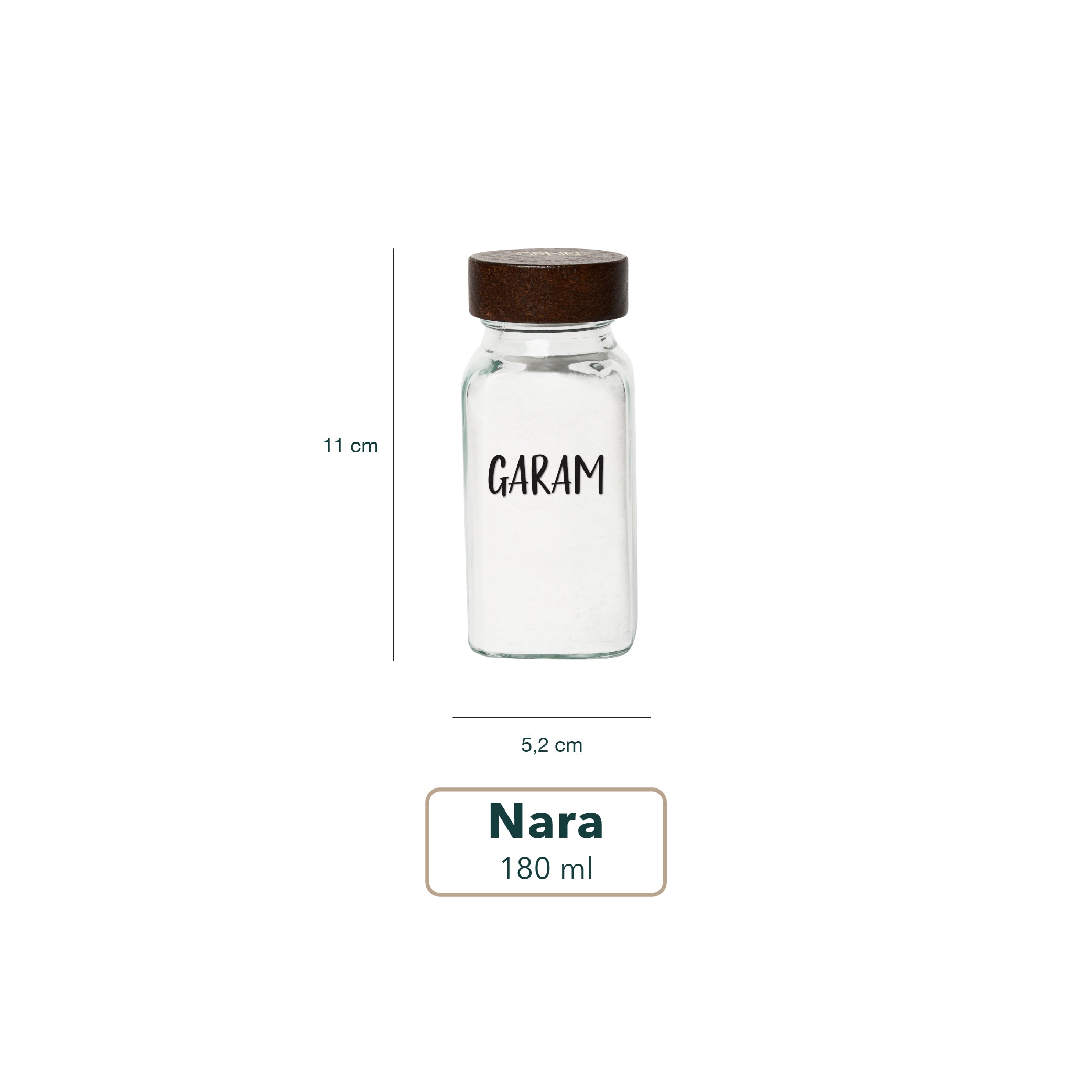 Nara Spice Jar