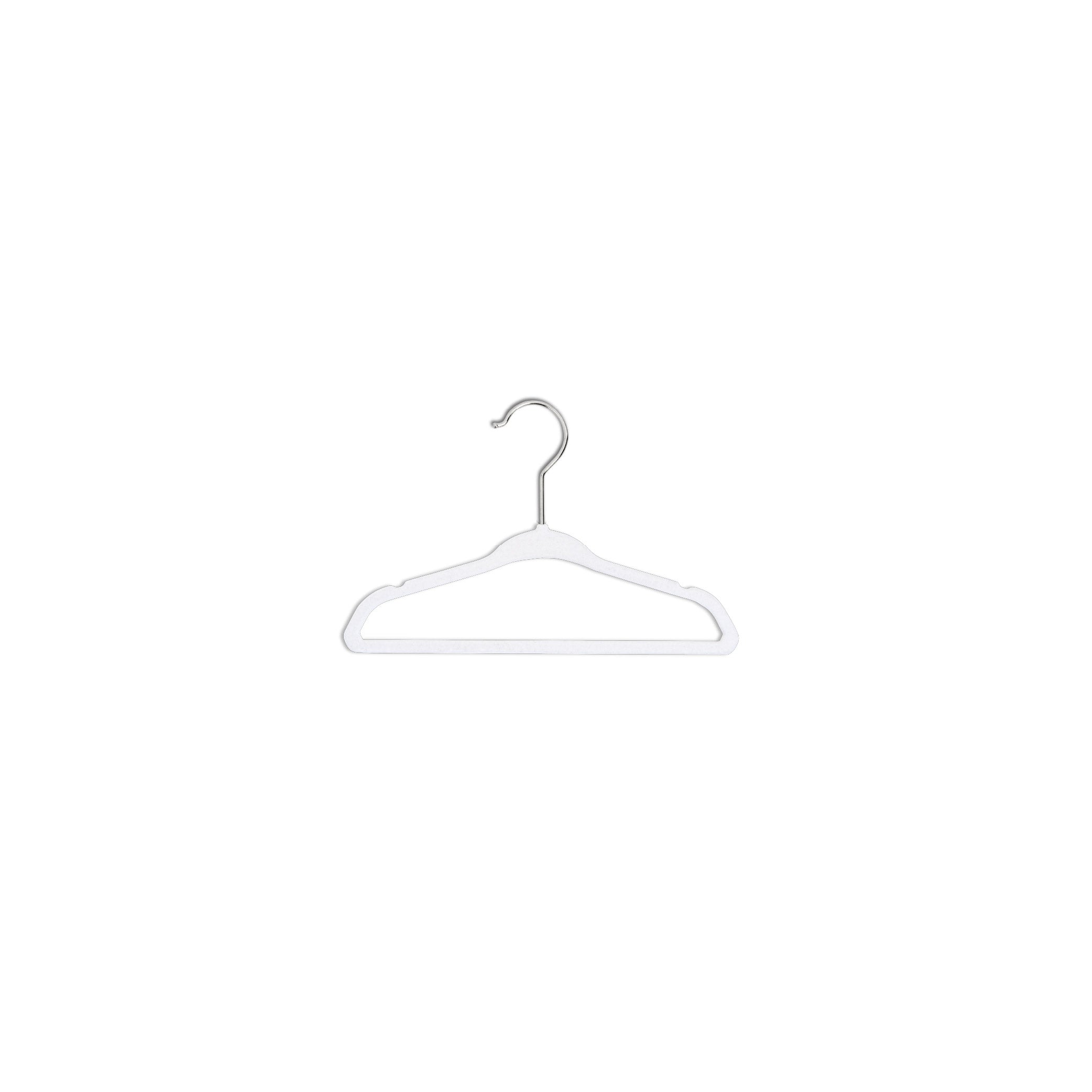 Naomi Kids Velvet White Hanger