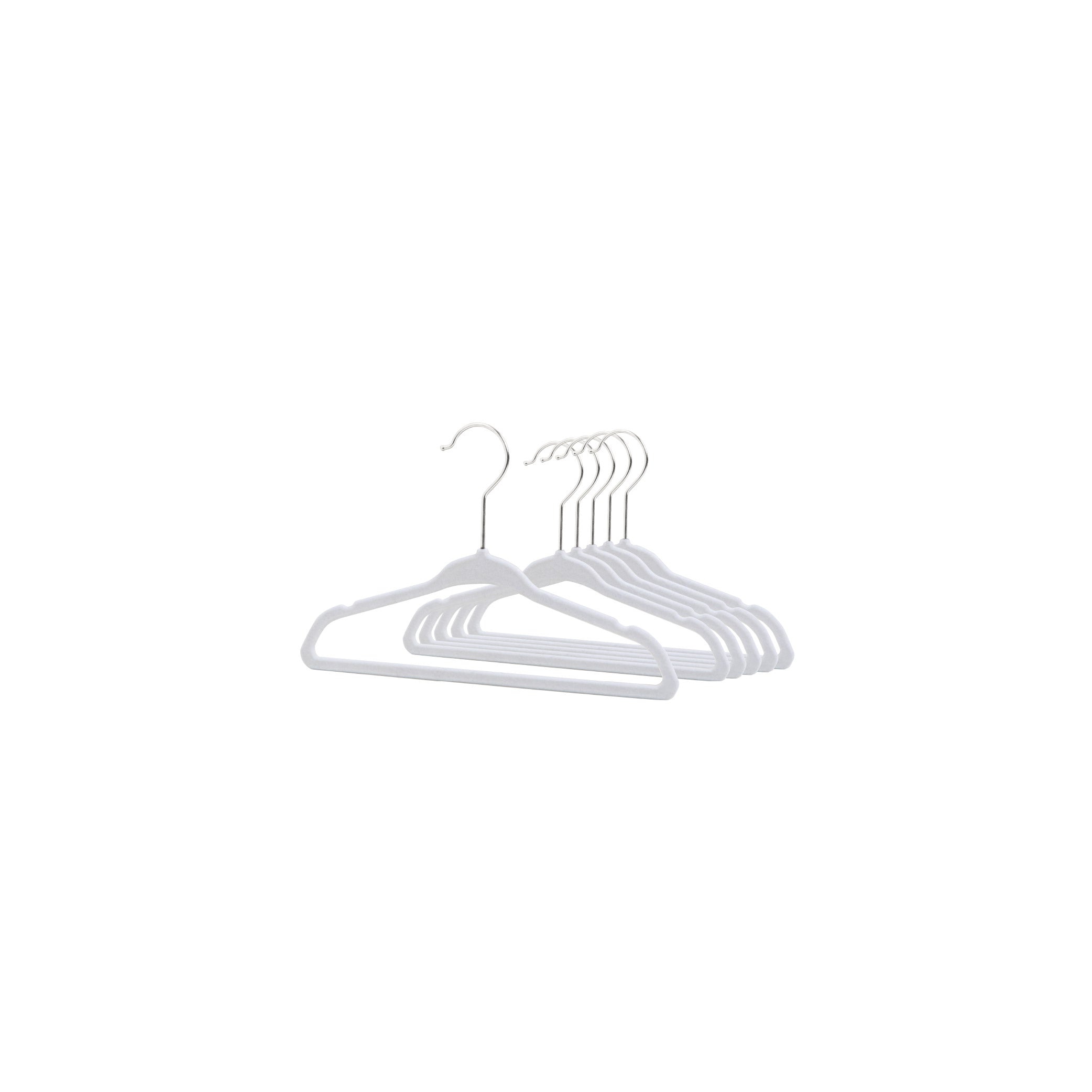 Naomi Kids Velvet White Hanger