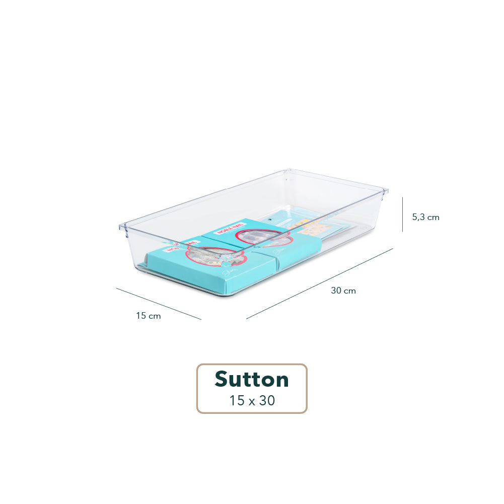 Sutton Clear Organizer