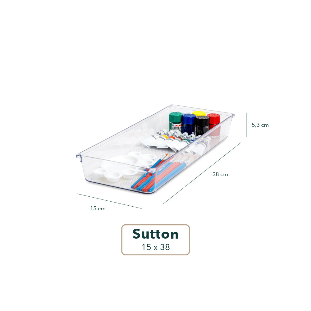 Sutton Clear Organizer