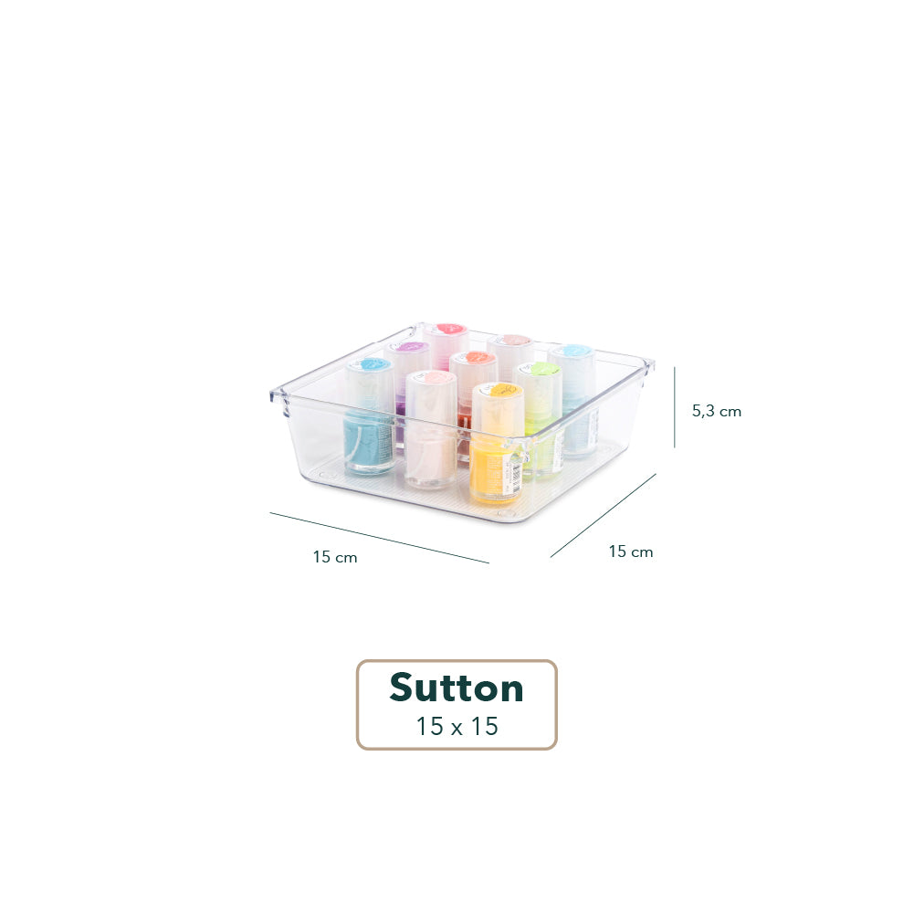 Sutton Clear Organizer