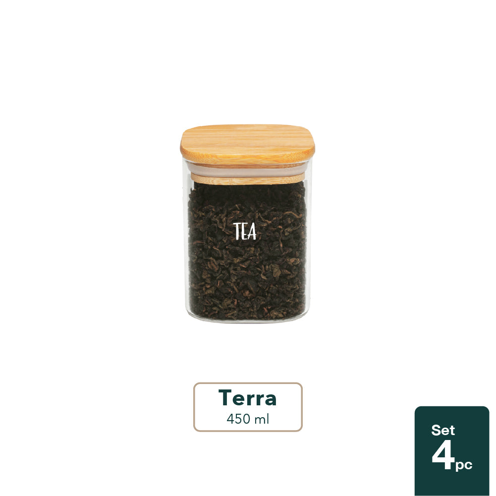 Terra Glass Jar