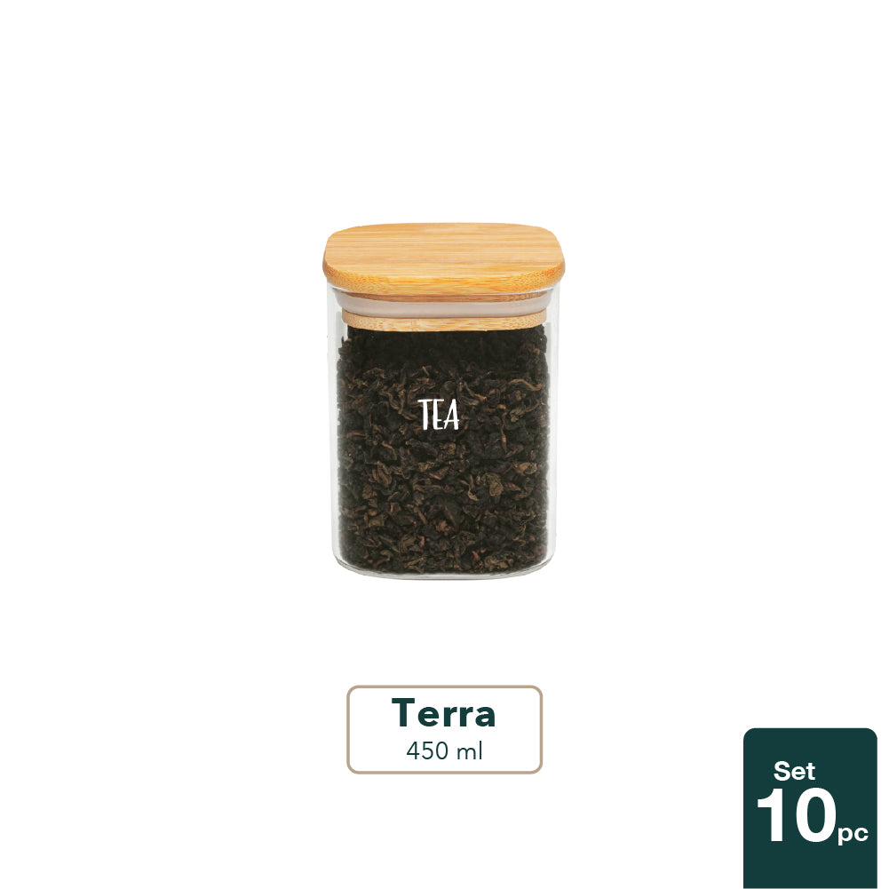 Terra Glass Jar