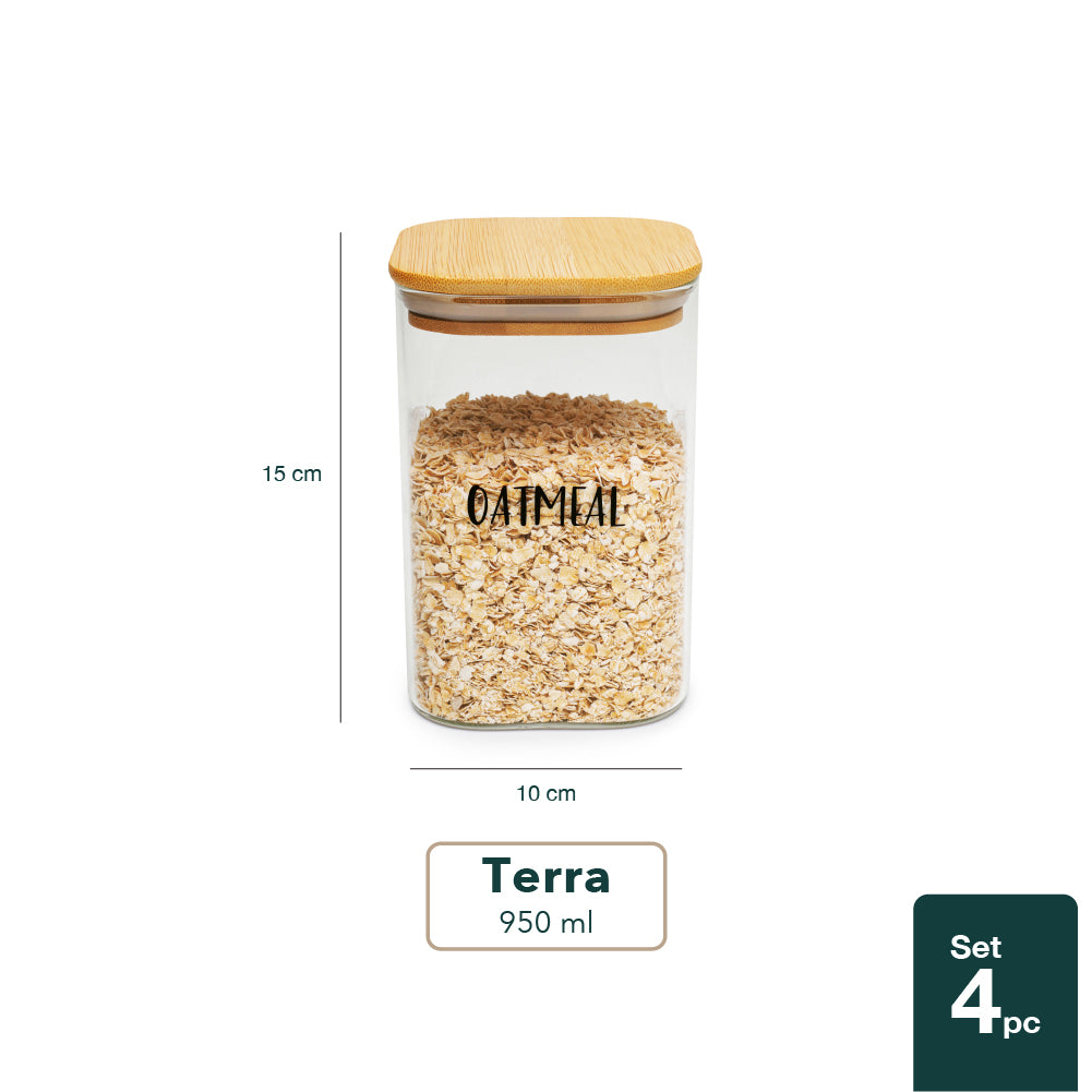 Terra Glass Jar