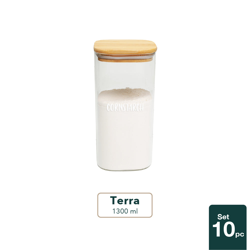 Terra Glass Jar