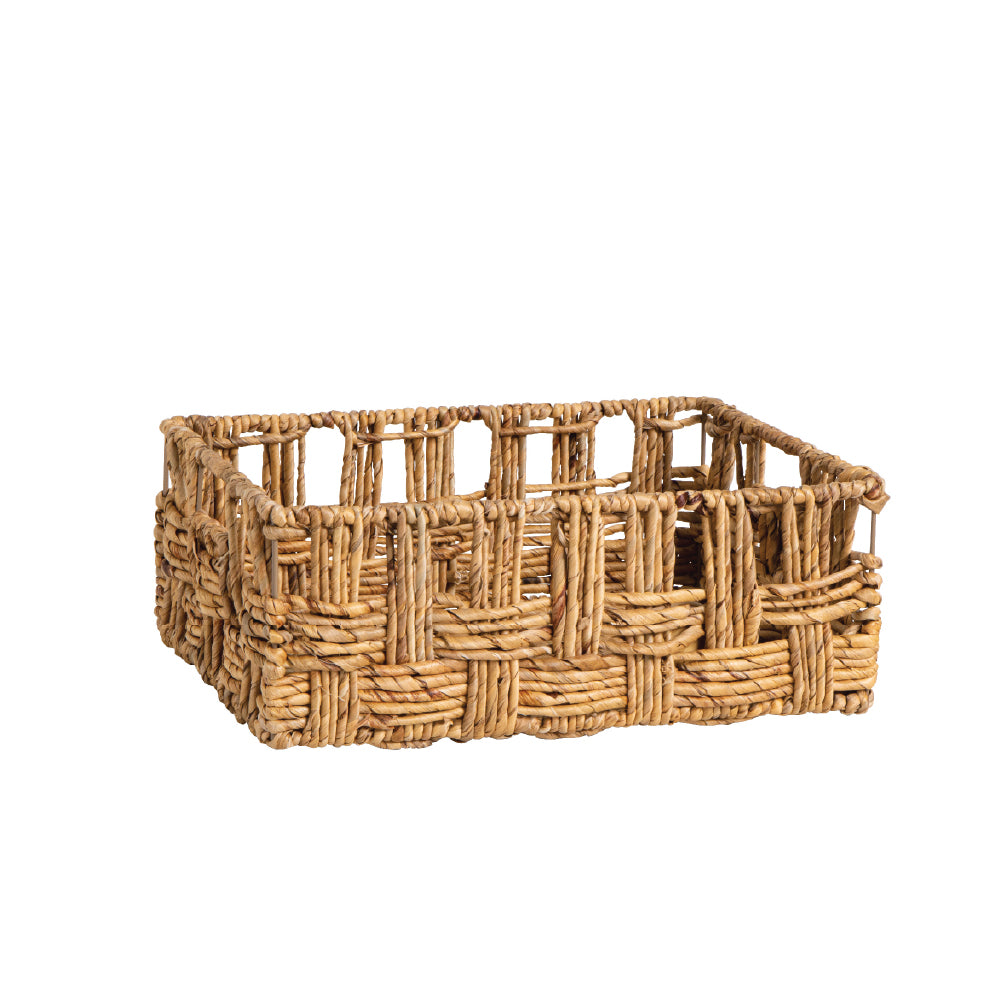 Rue Water Hyacinth Storage Basket