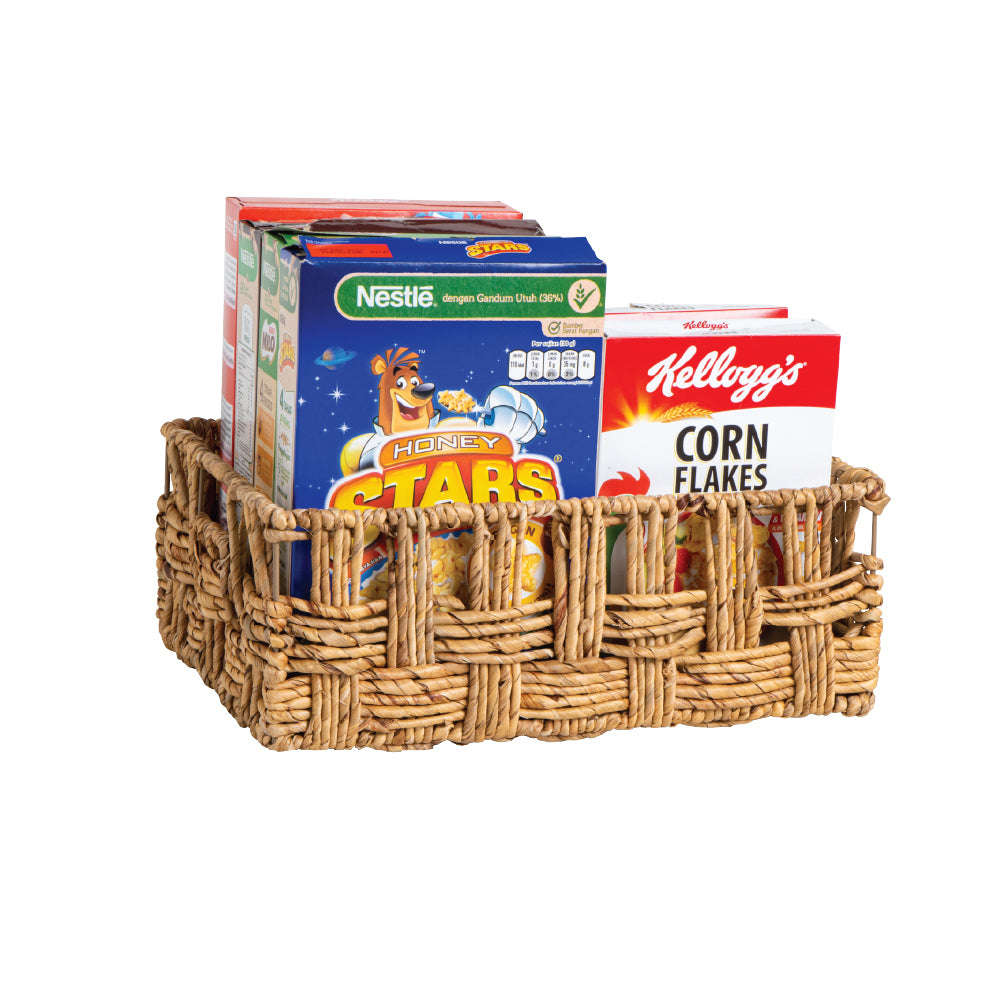 Rue Water Hyacinth Storage Basket