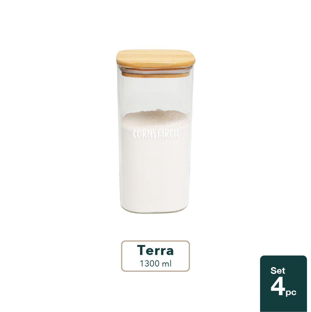 Terra Glass Jar